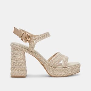 Dolce Vita Arnela Espadrille Platform Block Heel Sandal